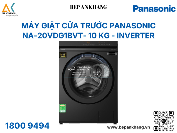 Máy giặt cửa trước Panasonic Inverter - NA-20VDG1BVT ( 10kg )